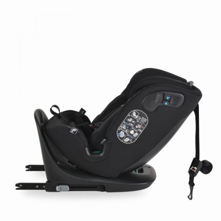 Cangaroo Κάθισμα Αυτοκινήτου Isofix GTS 40-150cm Black Ink 3801005153206