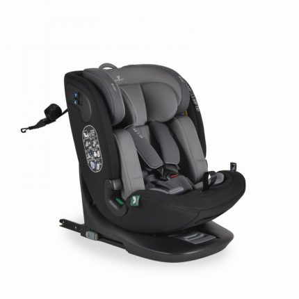 Cangaroo Κάθισμα Αυτοκινήτου Isofix GTS 40-150cm Charcoal Gray 3801005153213