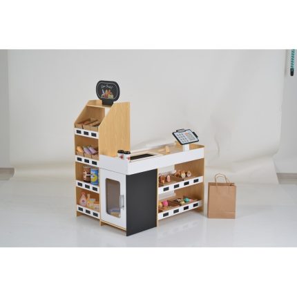 Ξύλινο Σούπερ Μάρκετ W10A214 3801005602063 3+ - Moni Toys
