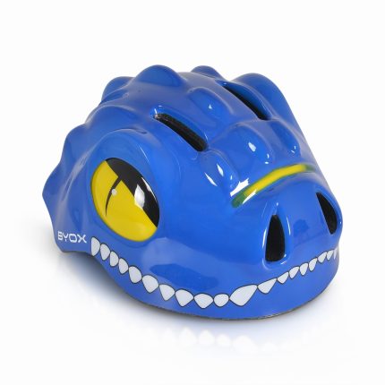 Παιδικό Κράνος Ποδηλάτου (48-54cm) Y27 Dino Blue 3800146229726 - Byox