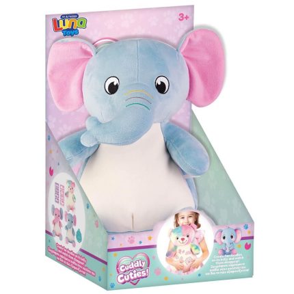 Λούτρινο Μαγικό Ελεφαντάκι Cuddly Cuties (23,50 x 16 x 26.50cm) | 5205698766275 Luna