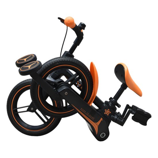 Ποδήλατο με Βοηθητικές Ρόδες Speedy 4in1 Orange 811-174 24m+, Bebe Stars