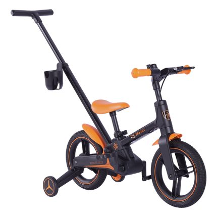 Ποδήλατο με Βοηθητικές Ρόδες Speedy 4in1 Orange 811-174 24m+, Bebe Stars