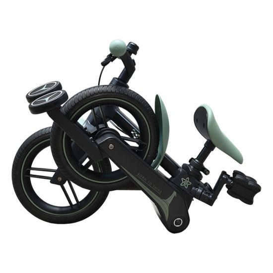 Ποδήλατο με Βοηθητικές Ρόδες Speedy 4in1 Green 811-176 24m+, Bebe Stars