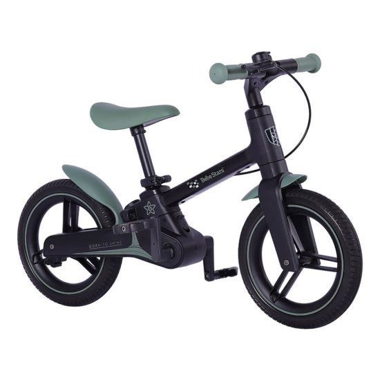 Ποδήλατο με Βοηθητικές Ρόδες Speedy 4in1 Green 811-176 24m+, Bebe Stars
