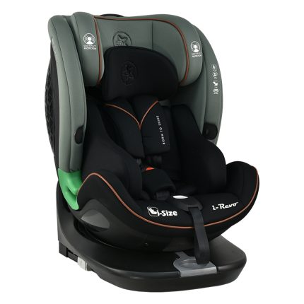 Κάθισμα Αυτοκινήτου i-Revo i-Size 360° Olive (40-150cm) 0-36kg 906-176, Bebe Stars
