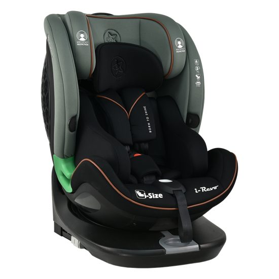 Κάθισμα Αυτοκινήτου i-Revo i-Size 360° Olive (40-150cm) 0-36kg 906-176, Bebe Stars