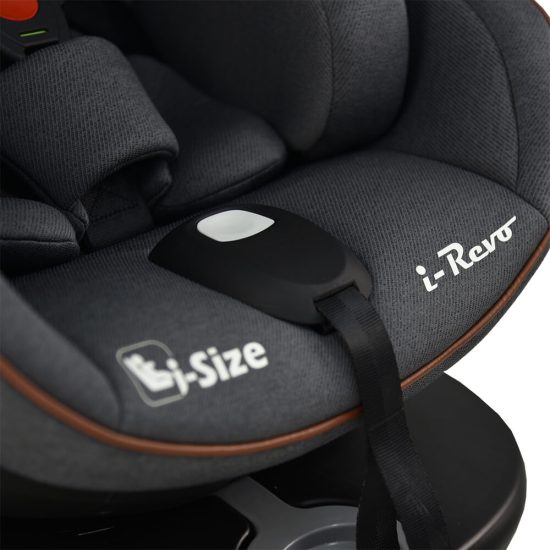 Κάθισμα Αυτοκινήτου i-Revo i-Size 360° Grey (40-150cm) 0-36kg 906-186, Bebe Stars