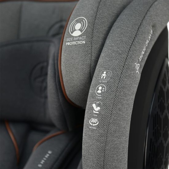 Κάθισμα Αυτοκινήτου i-Revo i-Size 360° Grey (40-150cm) 0-36kg 906-186, Bebe Stars