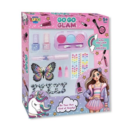 Μακιγιάζ Σετ Go Go Glam 12τμχ (21,5x3,5x28,5 εκ) | 5205698770203 Luna