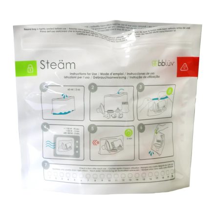 Bbluv - Steam Σακούλες Αποστείρωσης για Φούρνο Μικροκυμάτων