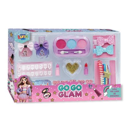 Σετ Μακιγιάζ Go Go Glam 19τμχ (28x4x21,5 εκ) | 5205698770135 Luna