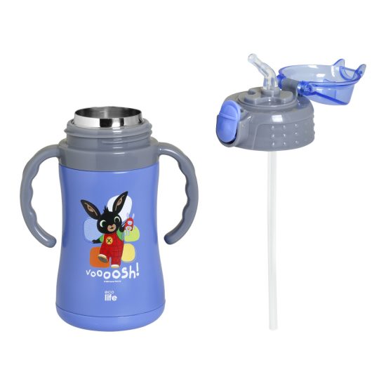 Παγούρι Θερμός Kids Thermos 'Bing - Voooosh' 300ml Blue - Ecolife