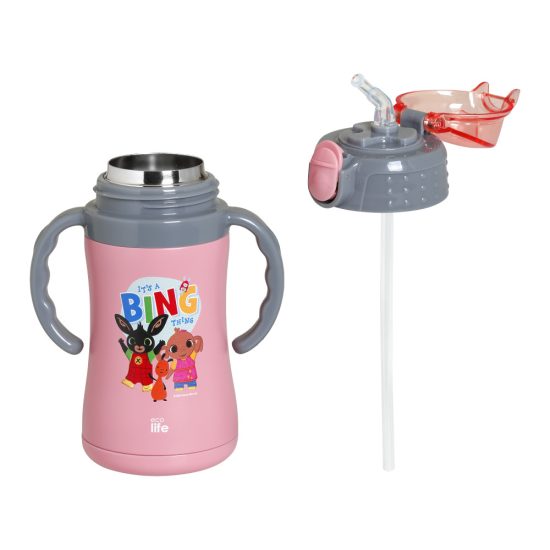 Παγούρι Θερμός Kids Thermos 'It's A Bing Thing' 300ml Pink - Ecolife