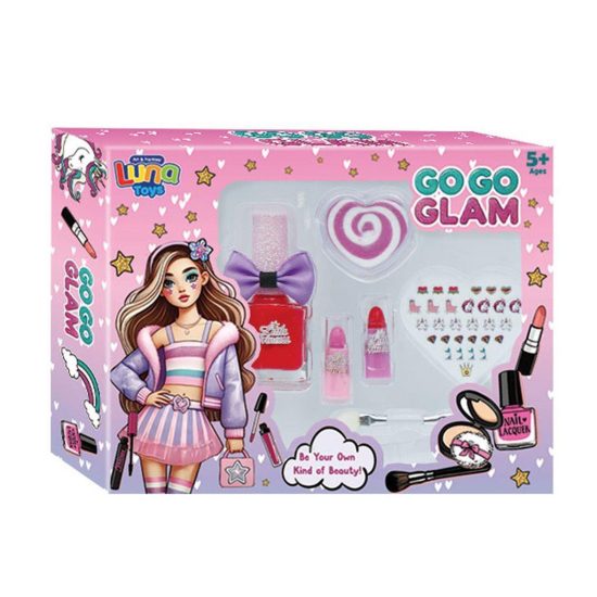 Μακιγιάζ Σετ Go Go Glam 6τμχ (18,2x3,8x14,5 εκ) | 5205698770104 Luna