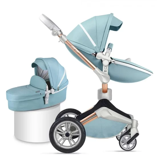 Πολυκαρότσι Μωρού 360° 3 σε 1 Hot Mom K-227 Tiffany Blue (6 Άτοκες Δόσεις)