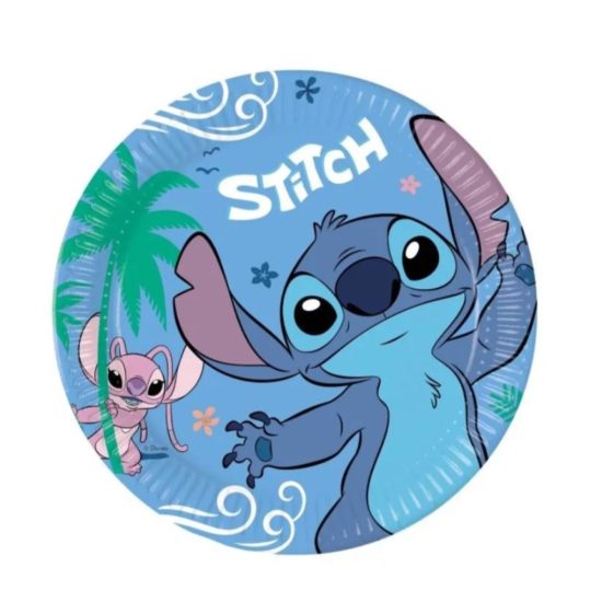 Πιάτα Γλυκού Stitch & Angel 20cm (8 τμχ) | 96938