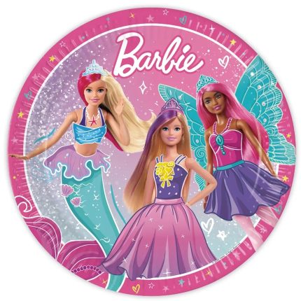 Πιάτα φαγητού Barbie Fantasy (8 τμχ) | 94566