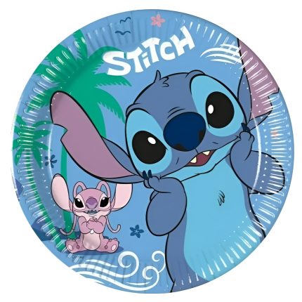 Πιάτα Φαγητού Stitch & Angel 23cm (8 τμχ) | 96794