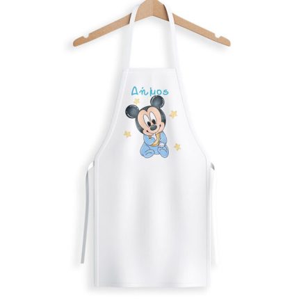 Βαπτιστική Ποδιά Νονού με Θέμα Baby Mickey | SUB1006196