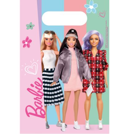 Σακουλάκια για Δωράκια Barbie Sweet Life 8 τμχ (15,8 x 23,6 cm) | 9915478