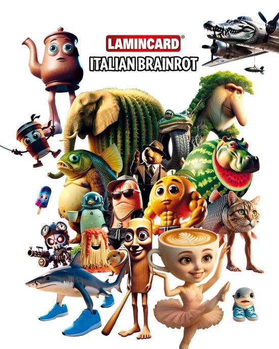 Italian Brainrot Συλλεκτικές Κάρτες Lamnicard(Τυχαία Επιλογή) 3+, As Company