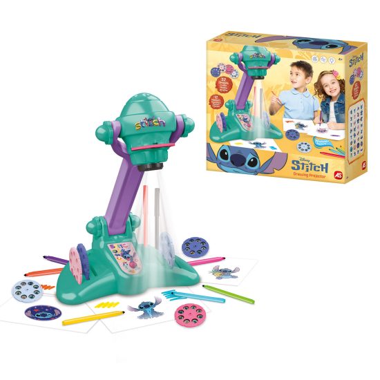 AS Προτζέκτορας Ζωγραφικής Disney Stitch 3+ - As Company