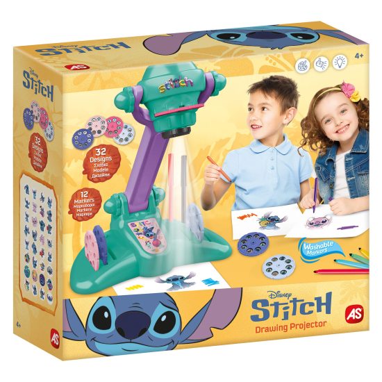 AS Προτζέκτορας Ζωγραφικής Disney Stitch 3+ - As Company
