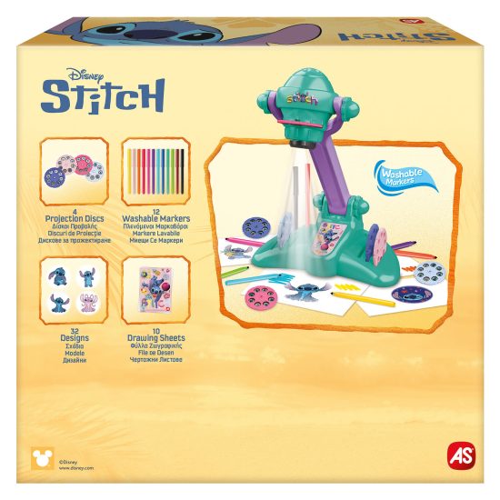 AS Προτζέκτορας Ζωγραφικής Disney Stitch 3+ - As Company