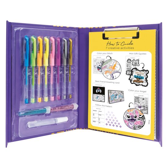HappiHobbi Art Journal Fluo Στυλό Disney Stitch 9+ - As Company