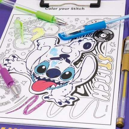 HappiHobbi Art Journal Fluo Στυλό Disney Stitch 9+ - As Company