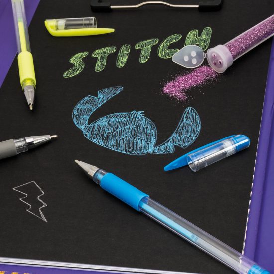 HappiHobbi Art Journal Fluo Στυλό Disney Stitch 9+ - As Company