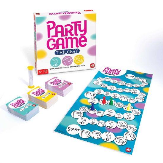AS Games Επιτραπέζιο Παιχνίδι Party Game Trilogy 3-16 Παίκτες 8+, As Company