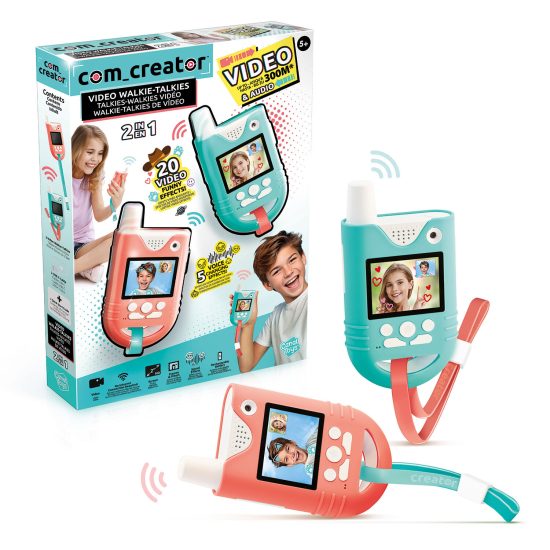 Com Creator Σετ 2 Walkie - Talkie με Video Creator 6+ - As Company