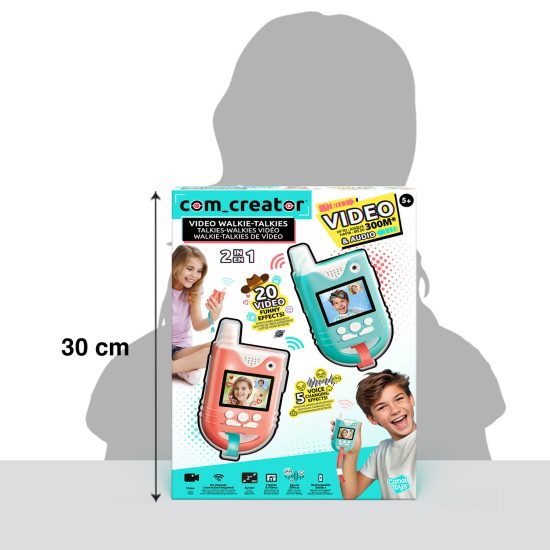 Com Creator Σετ 2 Walkie - Talkie με Video Creator 6+ - As Company
