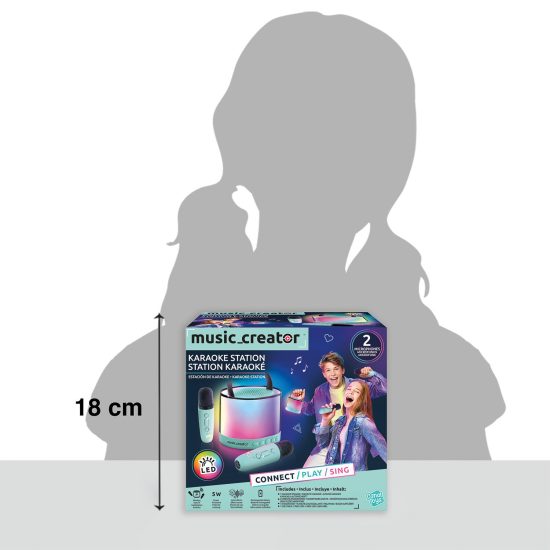 Music Creator Mini Φορητό Σετ Karaoke Station 14+ - As Company