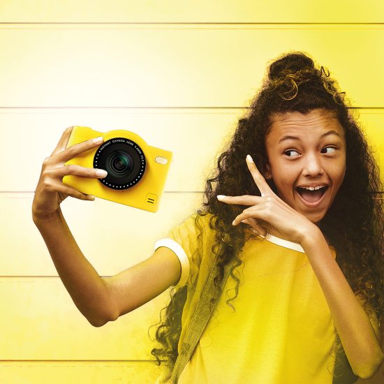 Photo Creator Ψηφιακή Φωτογραφική Μηχανή Digital Camera Κίτρινη 8+ - As Company