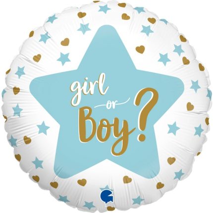 18″ Μπαλόνι “Boy or Girl” Gender Reveal (46εκ) | G78001