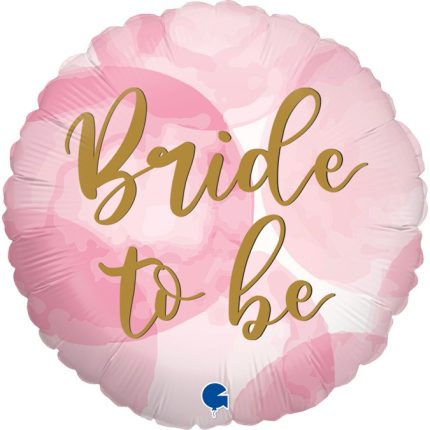 18″ Μπαλόνι Bride To Be Watercolor (46 cm) | G78000