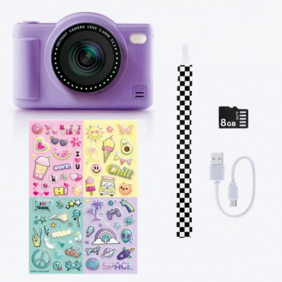 Photo Creator Ψηφιακή Φωτογραφική Μηχανή Digital Camera Μωβ 8+ - As Company
