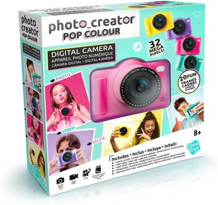 Photo Creator Ψηφιακή Φωτογραφική Μηχανή Digital Camera Ροζ 8+ - As Company