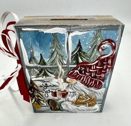 ΖΤΡ103Χ3 | Ξύλινος Κουμπαράς Στολισμένος & Ζωγραφισμένος στο Χέρι (10x8x3cm) ΖΤΡ103Χ3 | Ξύλινος Κουμπαράς Στολισμένος & Ζωγραφισμένος στο Χέρι (10x8x3cm)