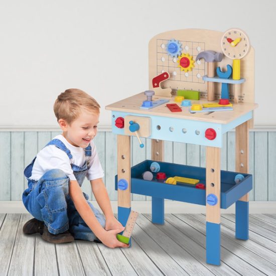 Ξύλινος Πάγκος Εργασίας TK399 6972633374756 3+ - Tooky Toys