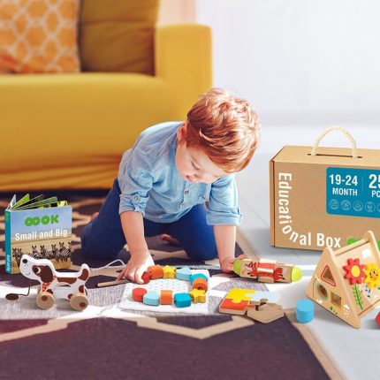 Εκπαιδευτικό Σετ με Ξύλινα Παιχνίδια Montessori Educational Box 18m + ТК753 6972633375739 - Tooky Toy Εκπαιδευτικό Σετ με Ξύλινα Παιχνίδια Montessori Educational Box 18m + ТК753 6972633375739 - Tooky Toy