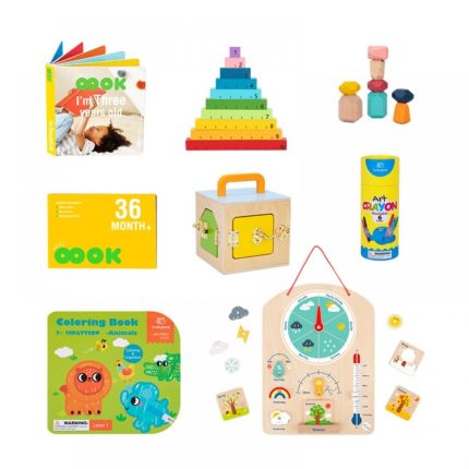 Εκπαιδευτικό Σετ με Ξύλινα Παιχνίδια Montessori Educational Box 3+ TK755 6972633375753 - Tooky Toy Εκπαιδευτικό Σετ με Ξύλινα Παιχνίδια Montessori Educational Box 3+ TK755 6972633375753 - Tooky Toy