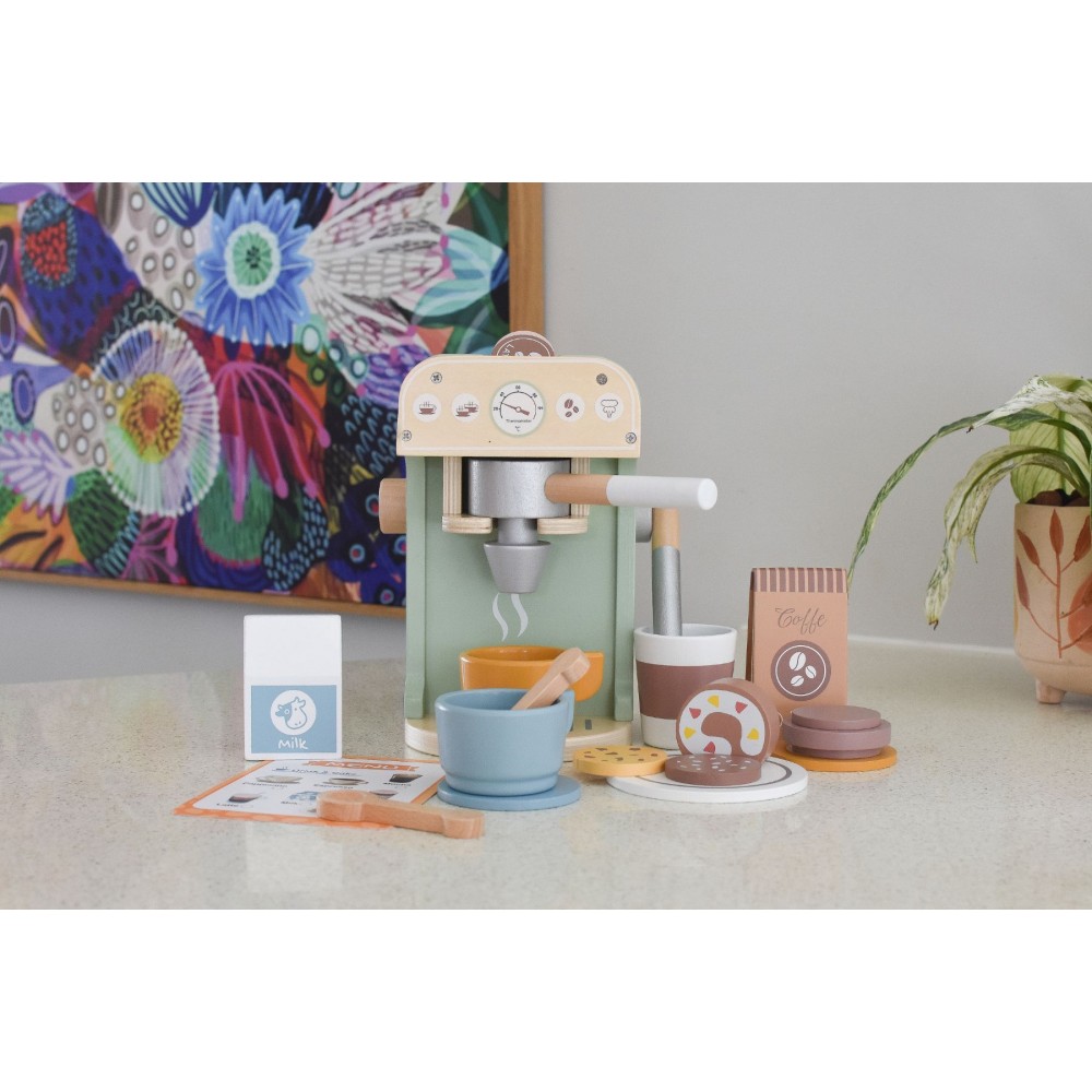 Tooky Toy Ξύλινη Καφετιέρα TJ269 6972633377931 3+ Tooky Toy Ξύλινη Καφετιέρα TJ269 6972633377931 3+