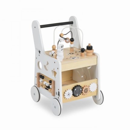 Ξύλινη Περπατούρα Δραστηριοτήτων W16E248 3801005602032 12m+ - Moni Toys