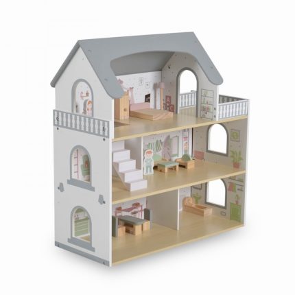 Ξύλινο Κουκλόσπιτο Ema 3801005602056 3+ - Moni Toys