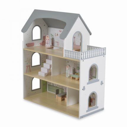 Ξύλινο Κουκλόσπιτο Ema 3801005602056 3+ - Moni Toys