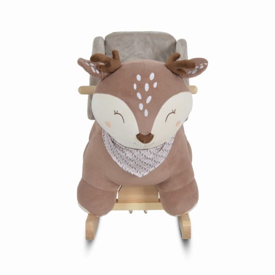 Κουνιστό Λούτρινο Ελαφάκι Plush Rocking Animal Daphne 3800146231866 12m+ - Moni Toys
